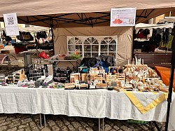 Gemeinsamer Stand zum Ostermarkt Meiningen